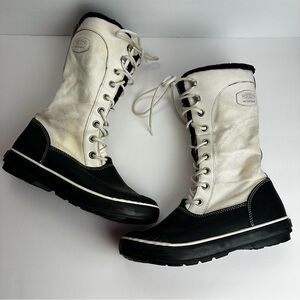 Keen Elsa Snow Boots Women’s Women's 8 EU 38.5  Shoes White Black Waterproof